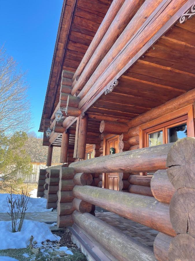 Trinity Log Cabin Wellness Resort Štrba Exterior foto